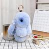 Bunny Lucky Keychains with Tin Box & Best Wishes Card Bunny Cute Plush Keychain for Bags Backpacks Rabbit Charm Easter Gifts
