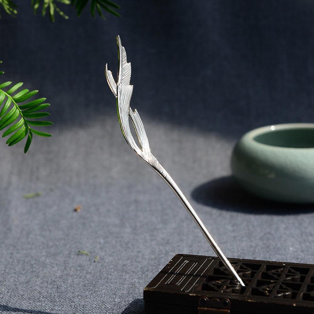 Fashion Hair Jewelry Feather Girls Women Ornaments Bird Hair Fork Hairpin Hair Stick