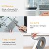 Window Glass Water Absorption Strip Solid Color Thickened Felt Cotton Tape Glass Absorbent-Adhesive For Sinks Walls Prevent Condensation