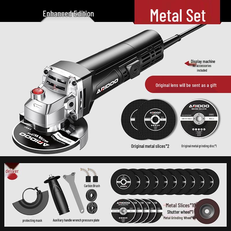 Немецкая многофункциональная угловая шлифмашина: Бытовая шлифовальная машина, полировальная машина, отрезная машина и ручной шлифовальный круг.