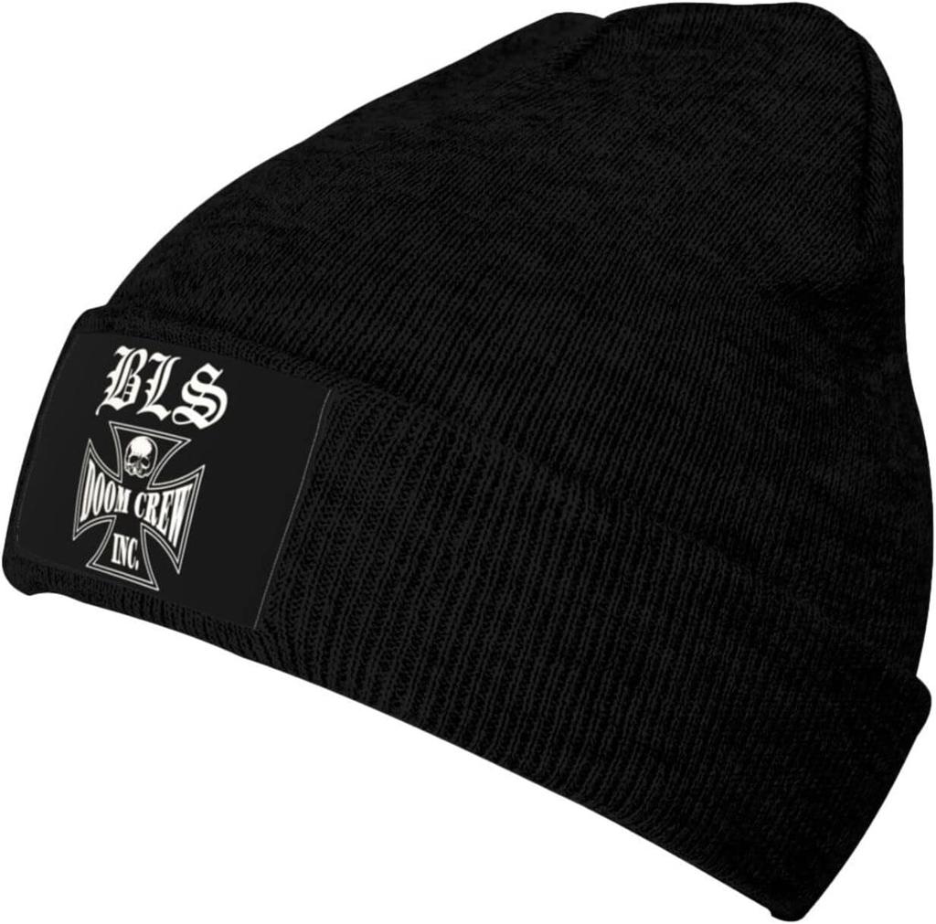 Black Rock Label Band Society Adult Knit Hats Fashion Casual Beanie Hat Women's Warm Headgear Men's Knitted Hat