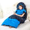 2200G Stretch-out Sleeping Bag Outdoor Camping plus-Sized Thick Warm Adult Lunch Break Machine Washable Sleeping Bag