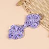 Chinese Style Clothing Buttons Needlework Tassel Chinese Knot Buttons DIY Sewing Button Plate Buckle Clothing Accessories