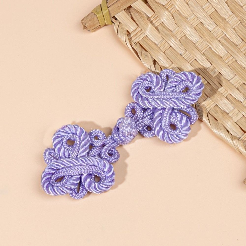 Chinese Style Clothing Buttons Needlework Tassel Chinese Knot Buttons DIY Sewing Button Plate Buckle Clothing Accessories