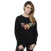 DC Comics Womens/Ladies Wonder Woman 84 Symbol Crossed Arms Sweatshirt