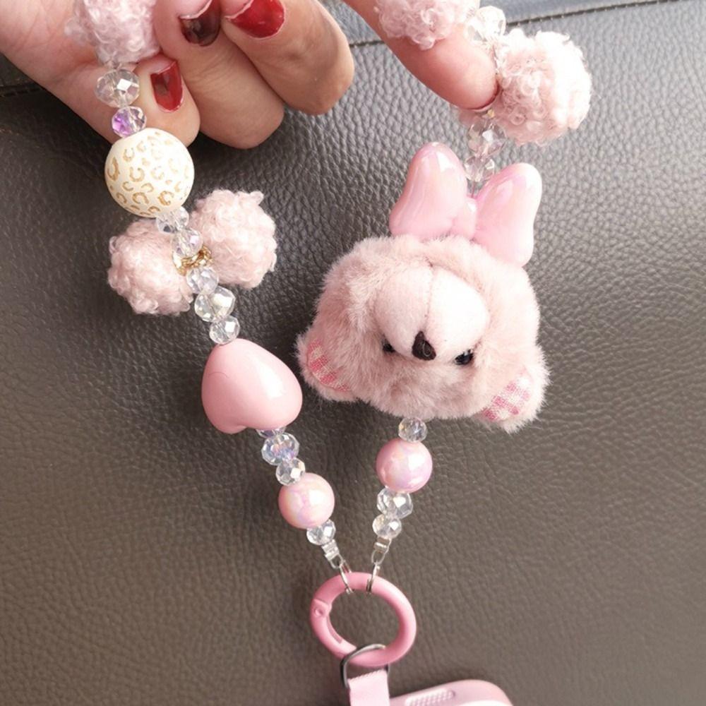 Анти-потеряшка плюшевый телефон подвеска на цепочке сумка амулеты плюшевая кукла шнурок рождественские подарки