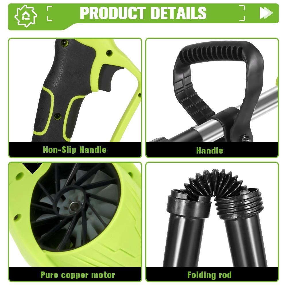 ONEGRREN 29000 об/мин электрическая воздуходувка аккумуляторная листодувка бытовая выдувная пылеуловительная электроинструмент для Makita18V аккумулятор