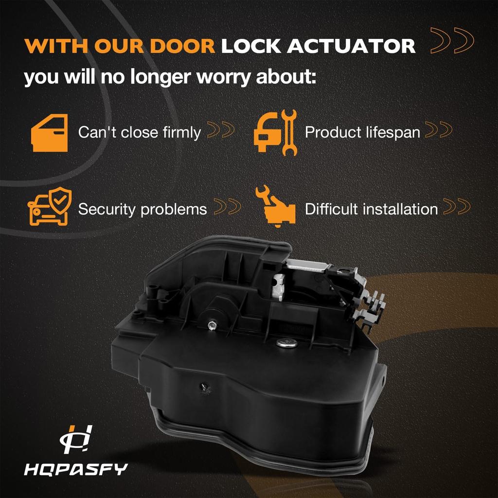 HQPASFY Rear Left Power Door Lock Actuator Motor Latch For BMW 128i 325i 328i