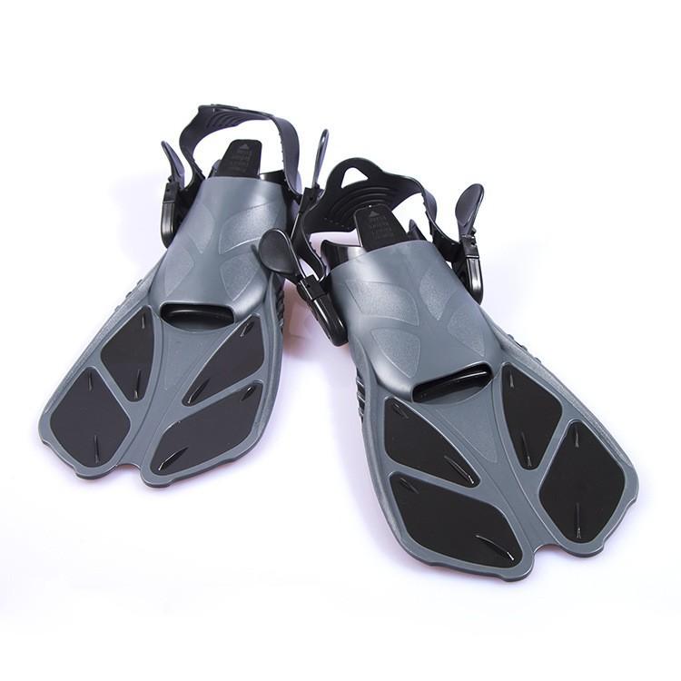 Factory-direct High-end Frog Fins Adjustable Long Adult Swimming Flippers in Stock