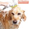 Насадка для душа для собак Yousheng, распылитель, душевая лейка для питомцев с массажной щеткой, мягкий груминг, щетка для душа для собак для душевой штанги в ванной, купание собак и кошек