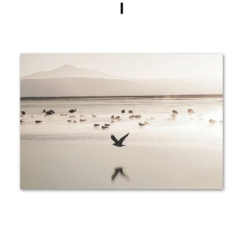 Белая ракушка, пляжный цветок, линия одуванчика, абстрактная фигура, художественная картина на холсте, плакаты с скандинавским принтом, настенные панно для дома, Deocr