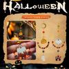 Halloween Pumpkin Party Hanging Ornaments Catcher Crystal Wind Chime Crafts Decoration