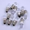 E10 LED Indicator Light - White, 3V/6V/12V/24V for Warning, Signal, or Instrumentation.