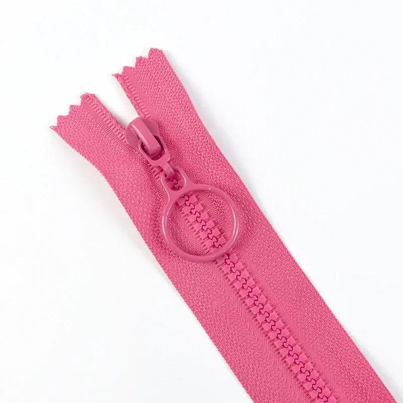 5/10/20 шт. Meetee 25/60 см 3# Пластиковые молнии Открытый/Закрытый конец Молния для одежды Сумок Кольцо-бегунок Молния Одежда Швейные аксессуары