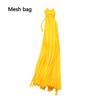 100 шт. Мешки для хранения мусора, фруктов, овощей, многоразовая упаковка, пластиковые сетчатые мешки с пряжкой