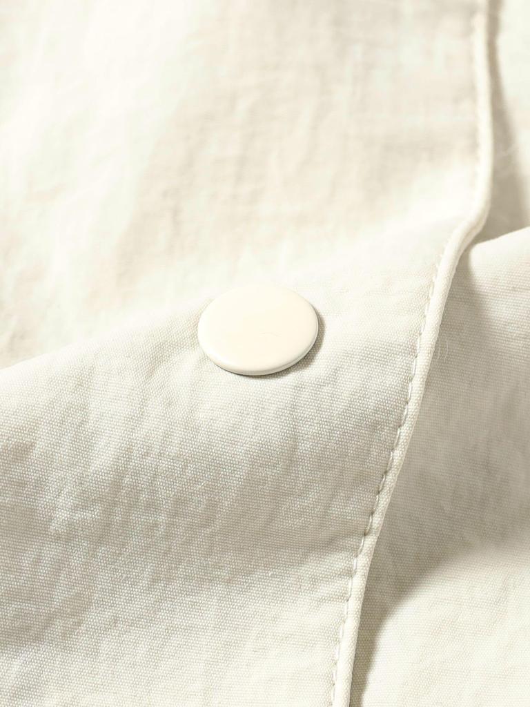 В:Женское худи без рукавов с водоотталкивающей пропиткой MING LIFE STORE от BEAMS (С-М) СЛОНОВАЯ КОСТЬ M