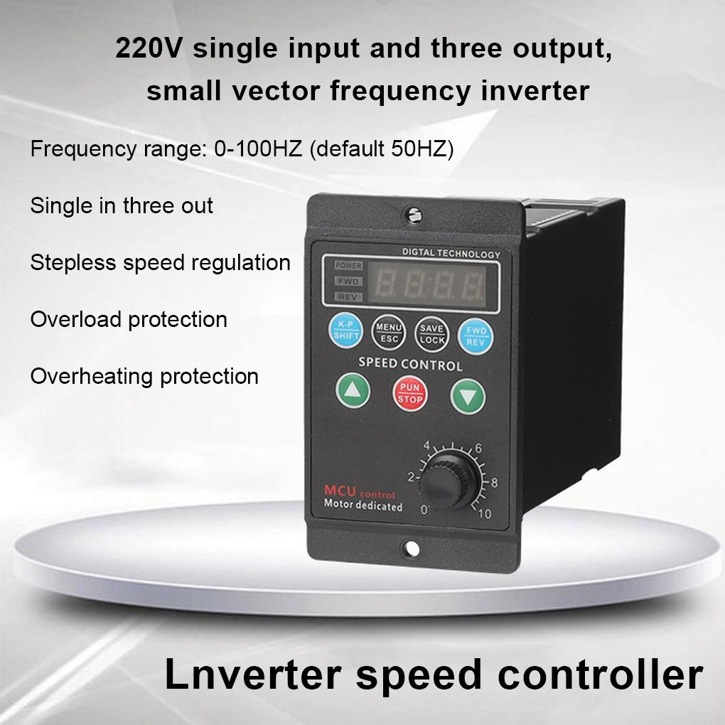 1-в-3-вых. Инвертор двигателя. Цифровой преобразователь драйвера переменного тока 220 В. Электрический 400 Вт.