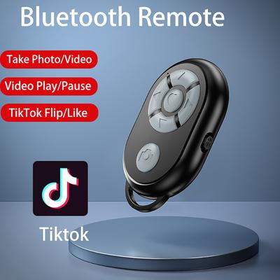 Беспроводной Bluetooth-контроллер Пульт для селфи для мобильного телефона для iPhone Xiaomi Samsung Tiktok Мобильный телефон Универсальный пульт дистанционного управления