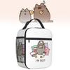 Cat Portable Pusheen Lunch Box Multifunction Thermal Cooler Food Bag Insulated