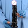 Extra Large Thick and Long Black Giant Simulation Dildo Stallio  Anti Anal Blockage  Fist Sex