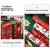 Roll Christmas Wrapping Paper for Holiday Gifts Gift Wrapping Paper  Festive Party Supplies