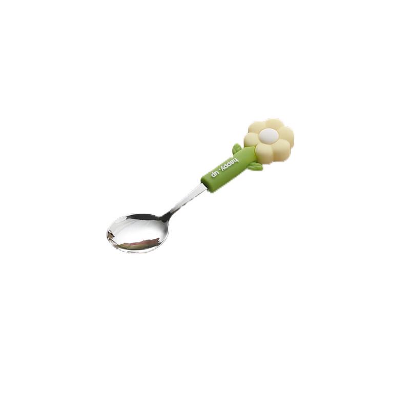 Cartoon Sunflower Kids' Stainless Steel Spoons