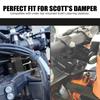 1x Steering Damper Mount 1" Rise Handlebar Riser Kit for KTM 790 Adventure 890 Adventure/R/Rally 2019 2020 2021 2022 2023 2024