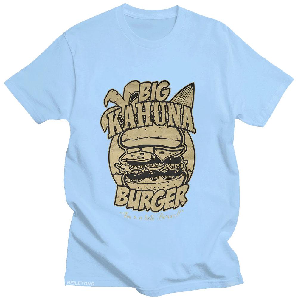 Big Kahuna Burger T Shirt  Aesthetic Clothes Harajuku Kawaii Tee-shirt Cartoon Print Cute Comfortable Tshirt Sudaderas Soft Tops