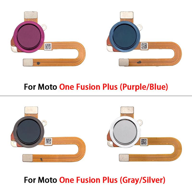 NEW Scanner For Motorola Moto One Fusion Plus G 5G ID Home Button Fingerprint Menu Return Key Recognition Sensor Flex Cable