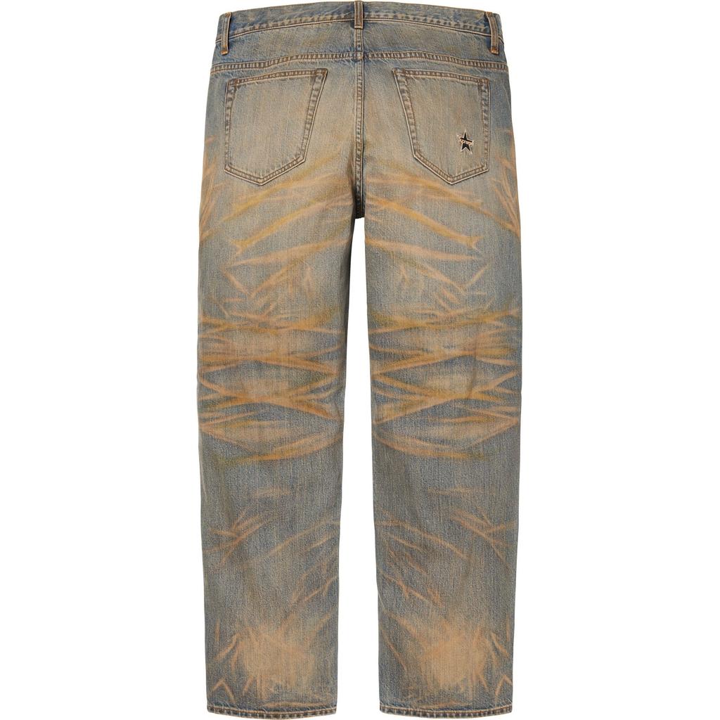 Supreme Stone Washed Slim Jean SUP-FW25-181