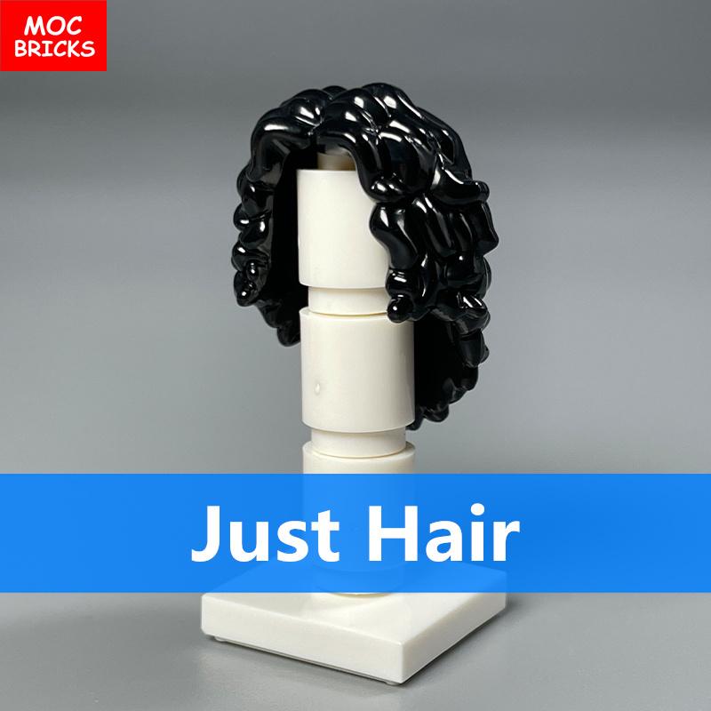 10 шт./лот Детали MOC Женские прически Модель Фигурка Игрушка Детские развивающие строительные блоки Собранные игрушки