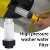 High Pressure Washer Water Filter For Karcher K2 - K7 Series Pressure Washers Inlet G 3/4" F Outlet G 3/4" M Car Assessoires
