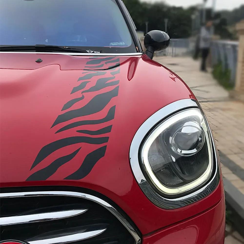 Наклейка на капот автомобиля для Mini Cooper S JCW R55 R56 R60 F54 F55 F56 F60 Countryman, Декор-наклейка, Аксессуары для тюнинга авто