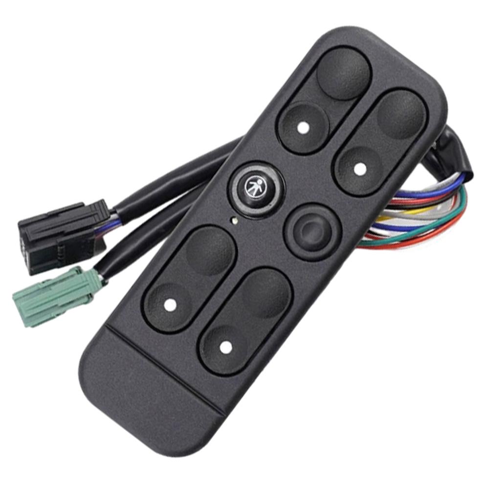 7 and 7 Pins Left Hand Drive Window Regulator Switch Plastic and Metal 90312109 1240600 Fit For Opel Vectra 1988-1995