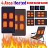 3 уровня нагрева Коврик для кемпинга 4 зоны нагрева Перезаряжаемый Нескользящий Подогреваемый коврик для Зимы Стадион В помещении На открытом воздухе Спорт Пляж