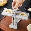 Automatic Dumpling Maker Mould Machine Household Press Double Head Wrapper Tool Skin Molds Easy for Dumpling Wrap Two At A Time