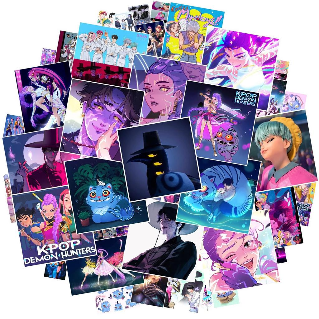 50pcs Boys Stickers Stickers Waterproof Vinyl Decals Laptop Toys Kids Gifts