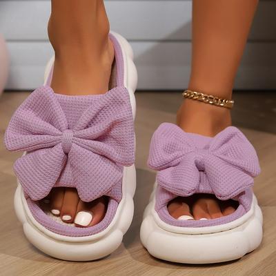 Женские льняные всесезонные тапочки на толстой подошве для осени и зимы, уличные, нескользящие, домашние махровые хлопковые тапочки на толстой подошве