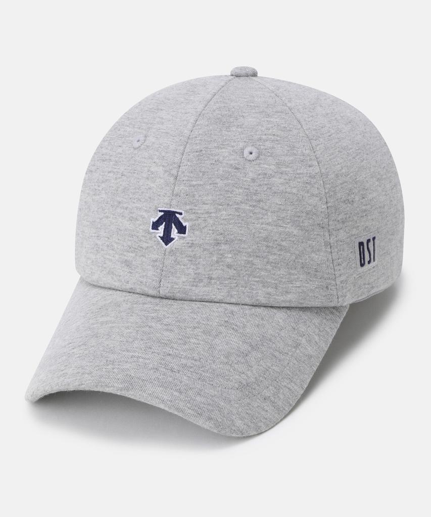 Кепка с логотипом DESCENTE Sports из махровой ткани, серая, Sr323Ucp71
