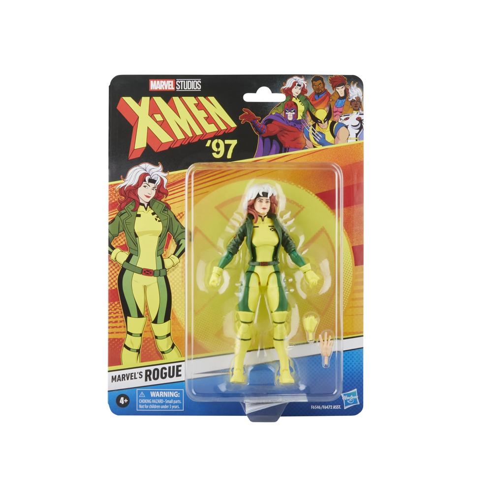 Hasbro Marvel Legends Series Marvel Rogue, X-Men '97 Collectible 6-inch (15 cm) Action Figure, Marvel Legends Action Figure F6546, Authentic