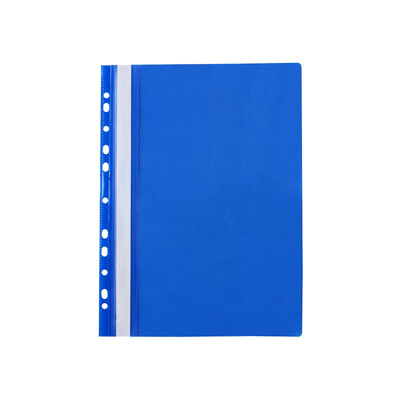 Hard PVC hanging folder A4 10 pcs blue