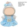 Trendy Doll Clothes Set Adorable Baby Outfits for 17cm Dolls Fashionable Baby Doll Attire