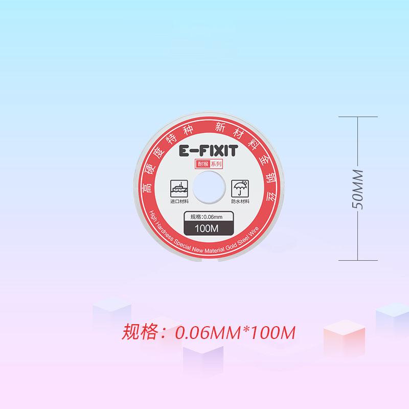 100M LCD Экран Разделительная проволока Сплавы Стальная линия для Изогнутого OLED Сломанного Стекла Резка Удаление Мобильного Телефона Планшеты Инструмент для Ремонта