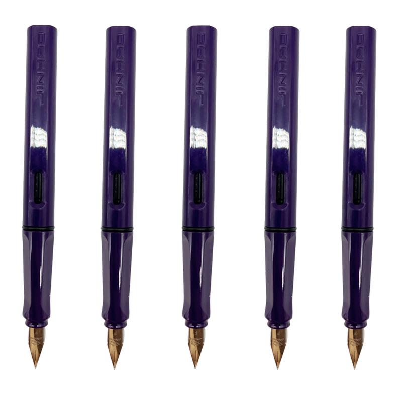 10/5 шт. Перьевая ручка JINHAO 619 Высококачественные цвета Студенческая ручка с пером F EF Чернильная ручка Каллиграфическая ручка Канцелярские товары Школьные офисные принадлежности