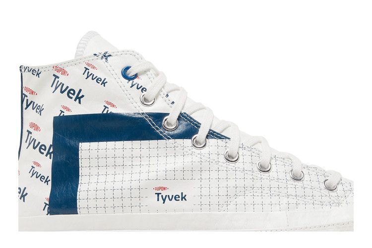 Men's Sneakers Converse Chuck Taylor All Star 70 Hi DuPont Tyvek White White/Princess Blue/Fiery Red