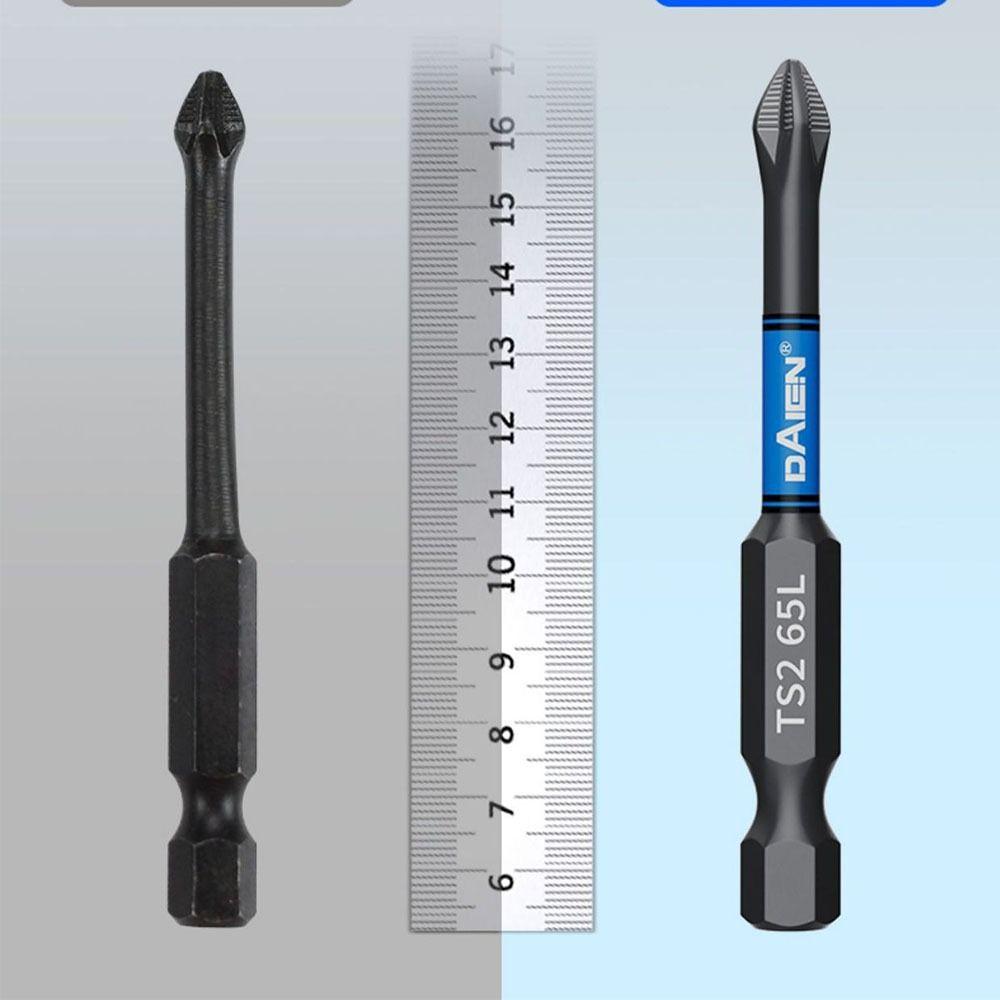 10 шт/6 шт нескользящие магнитные ударные биты ударопрочные отвертки набор бит электрические отвертки