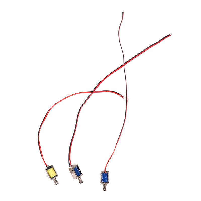 Двухтактный соленоид постоянного тока 3 В, 5 В, 6 В, 9 В, 12 В, тип электромагнита, ход 4 мм