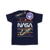 NASA Womens/Ladies Fair Isle Cotton Boyfriend T-Shirt