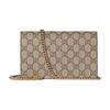 Gucci Кошелек GG Marmont из канваса Женский Бежевый & Эбеновый & Светло-розовый 790060-AADQG-5944