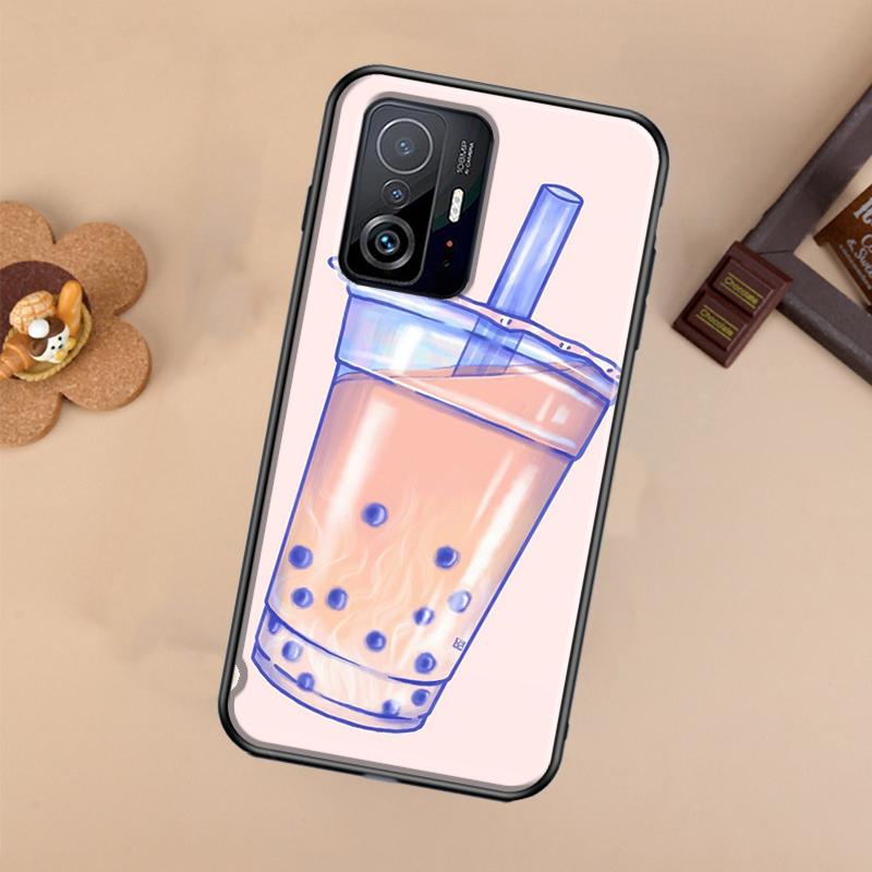 Чехол для телефона Xiaomi POCO X7 Pro X3 X5 X6 F3 F5 F6 M6 Pro 11T 12T 13T 14T Pro 13 14 Ultra с рисунком боба-милктей